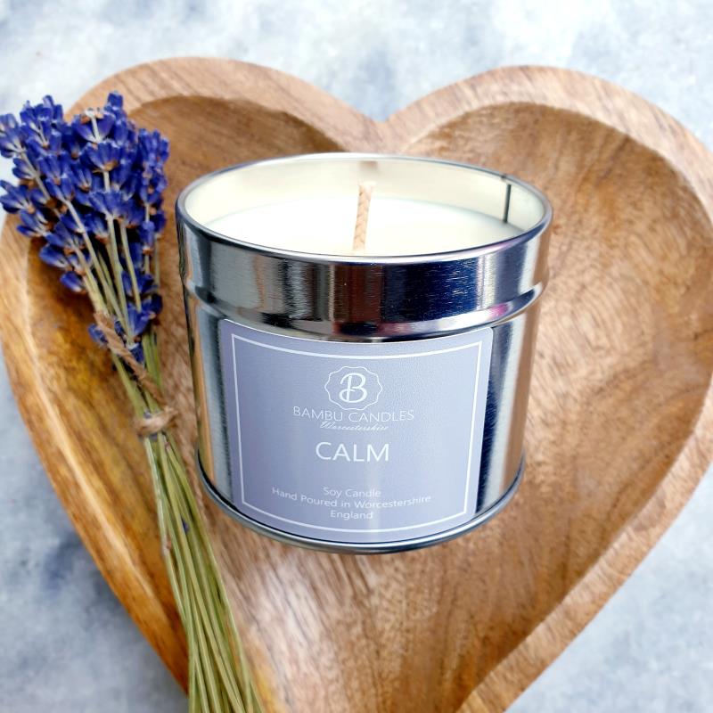 Product image for Bambu Candles Calm Soy Candle Tin 